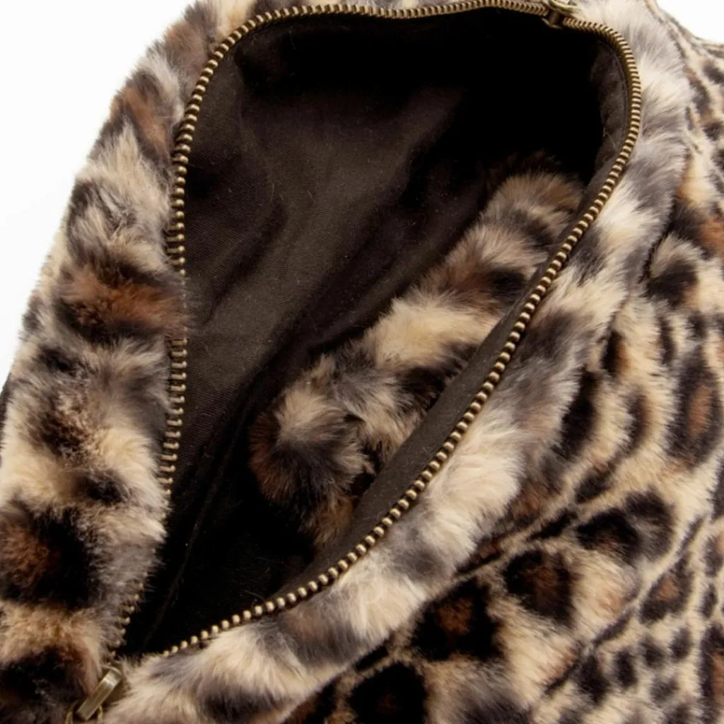 Clearance Sac banane L Sasha Teddy Léopard Sac Banane Adulte