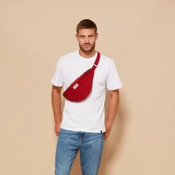 Hindbag Sac banane L Sasha Terracotta