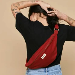 Hindbag Sac banane L Sasha Terracotta