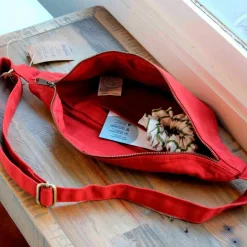 Hindbag Sac banane L Sasha Terracotta