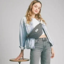 Sale Sac banane Olivia Denim Gris Sac Banane Adulte