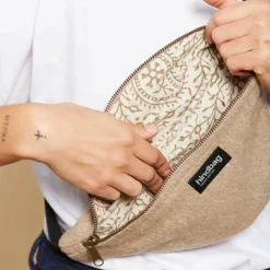 Hindbag Sac banane Olivia Laine Beige