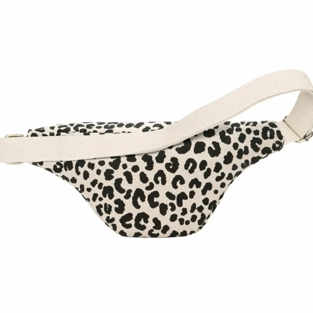 Hindbag Sac banane Olivia Léopard Ecru