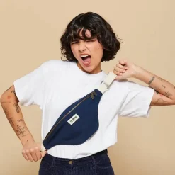 Hindbag Sac banane Olivia Navy Blue