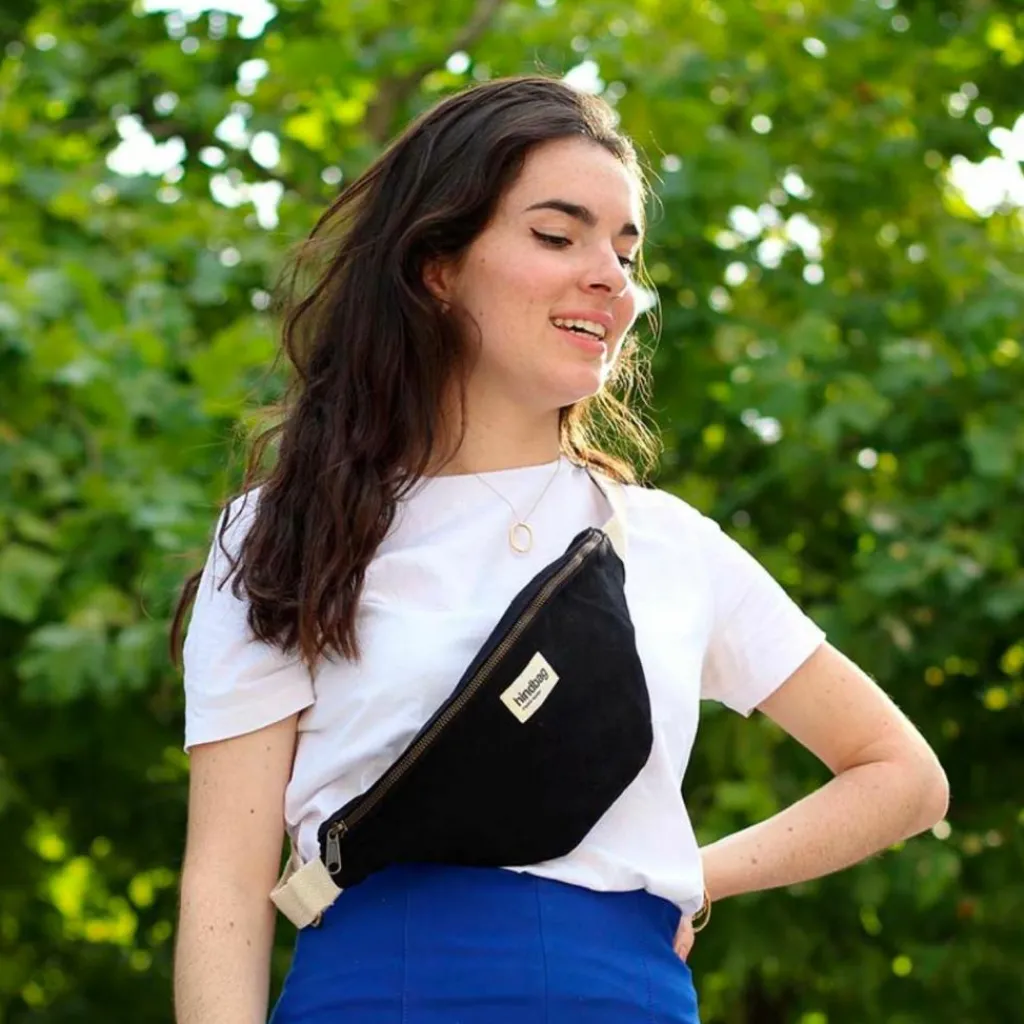 Hindbag Sac banane Olivia Noir