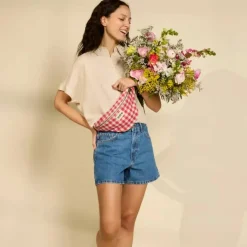 Hindbag Sac banane Olivia Vichy Rose