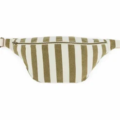 Online Sac banane rayée Olive-Greige Sac Banane Adulte