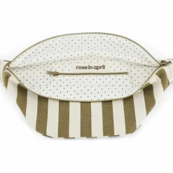 Online Sac banane rayée Olive-Greige Sac Banane Adulte