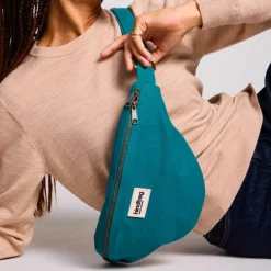 Online Sac banane Sasha L Bleu Paon Sac Banane Adulte