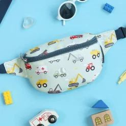 Enfant A Little Lovely Company Sac banane Véhicules