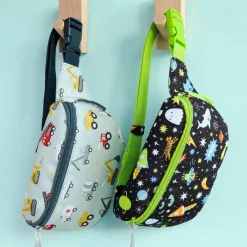 Enfant A Little Lovely Company Sac banane Véhicules