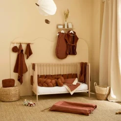 Clearance Sac bandoulière avec porte-monnaie Chat gaze de coton toffee et or Enfant Sac À Main Enfant