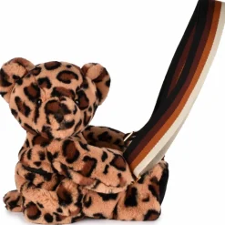 Enfant Doudou et Compagnie Sac bandoulière Ours léopard (30 cm)