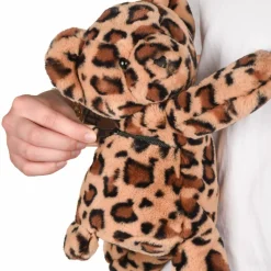 Enfant Doudou et Compagnie Sac bandoulière Ours léopard (30 cm)