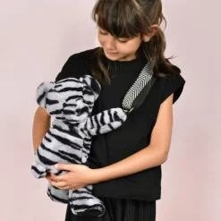 New Sac bandoulière Ours zébré (30 cm) Enfant Sac À Dos Enfant