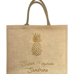 Les Griottes Sac cabas Nounou Ananas (personnalisable)