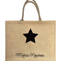 Les Griottes Sac cabas Nounou Etoile (personnalisable)