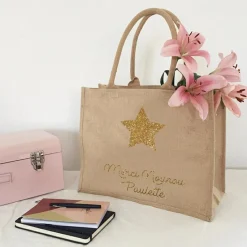 Les Griottes Sac cabas Nounou Etoile (personnalisable)