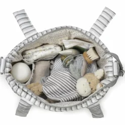 Walking Mum Sac Crossbody Botton Rayures