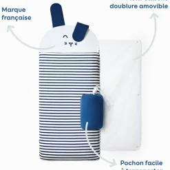 Enfant Les petites billes Sac de couchage rayé Lapin (3-6 ans)