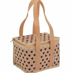 Atelier Wagram Sac de transport isotherme Cœurs Saumon