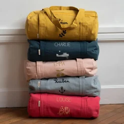 Best Sac de voyage enfant rose grenadine (personnalisable) Sac Week-End