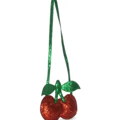New Sac enfant bandoulière Cherry glitter Enfant Sac À Main Enfant