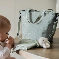 Walking Mum Sac Isotherme à pois Poppy Mousse