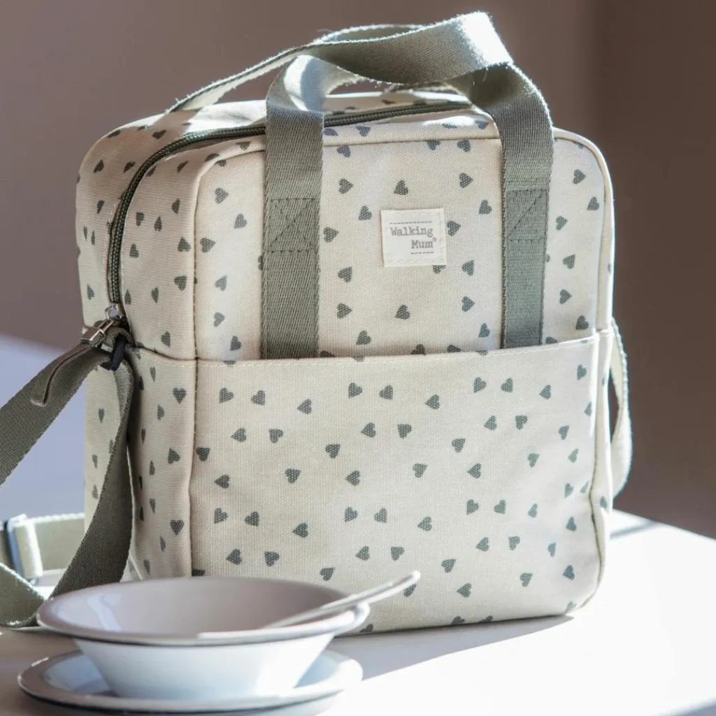 New Sac isotherme biberons coeurs Poppy Mousse Sac Isotherme