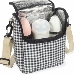 Walking Mum Sac isotherme Biberons I Love Vichy Noir