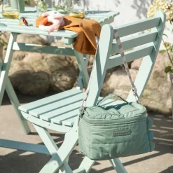 Done by Deer Sac isotherme matelassé Croco vert