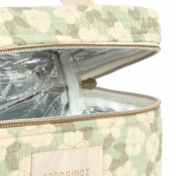Nobodinoz Sac isotherme pour biberon et déjeuner Concerto Opera Green sakura