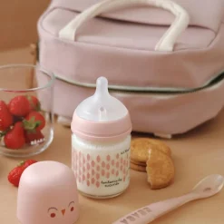 Béaba Sac repas isotherme rose poudré