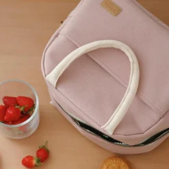 Béaba Sac repas isotherme rose poudré