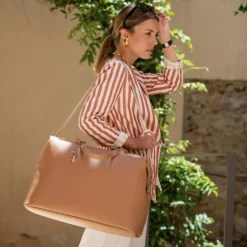 Sale Sac Weekend Icon Caramel Valise Et Sac Maternité