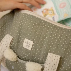 Walking Mum Sac week-end Souris Poppy Moss