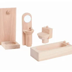 Plan Toys Salle de bain en bois naturel