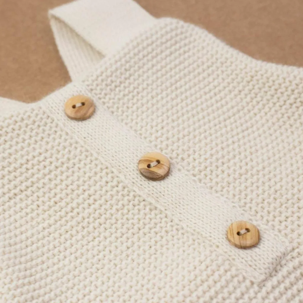 New Salopette en maille Caramel (1-3 mois) Tenue De Naissance