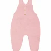 Sale Salopette en maille Rose poudre (1-3 mois) Tenue De Naissance
