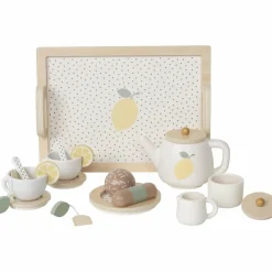 Best Service à thé citron en bois Dînette Et Aliments Factices