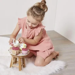 Janod Service à thé en bois Twist