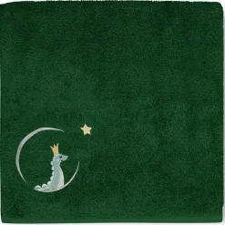 Hot Serviette de bain dino vert forêt personnalisable (70 x 140 cm) Serviette De Bain