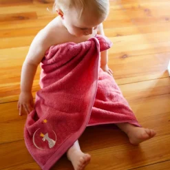 Online Serviette de bain Faon Fraise (70 x 140 cm) Serviette De Bain