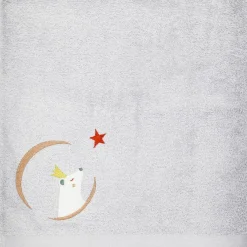 Discount Serviette de bain grise ours personnalisable (50 x 100 cm) Serviette De Bain