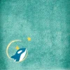 L'oiseau bateau Serviette de bain orque océan personnalisable (70 x 140 cm)