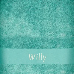 L'oiseau bateau Serviette de bain orque océan personnalisable (70 x 140 cm)