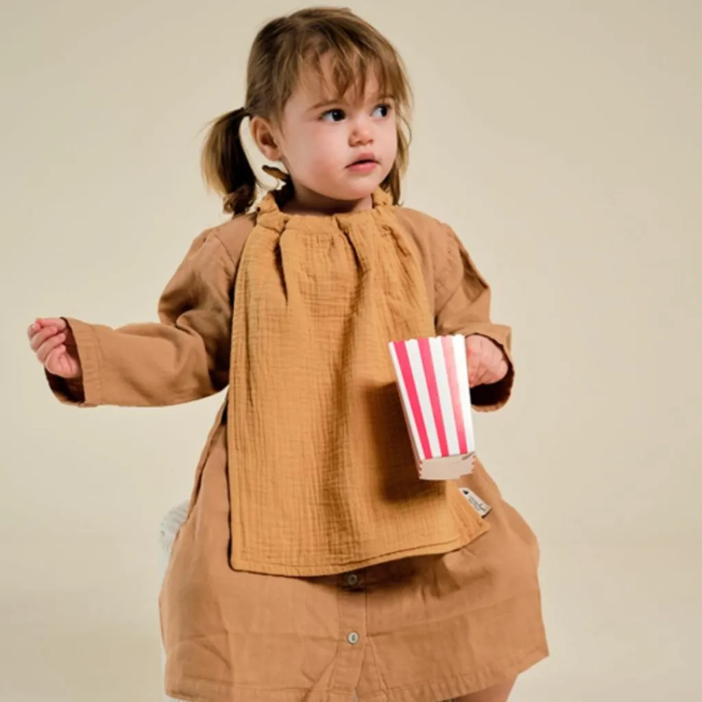 Atelier Wagram Serviette de cantine Gaze Camel