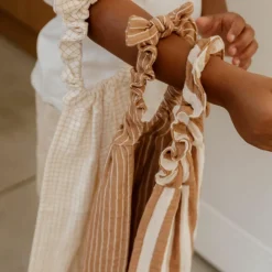 Sale Serviette de cantine Petits Carreaux Bavoirs