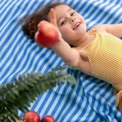 New Serviette de plage 2 en 1 Circuit Bleu (180 x 180 cm) Serviette De Plage