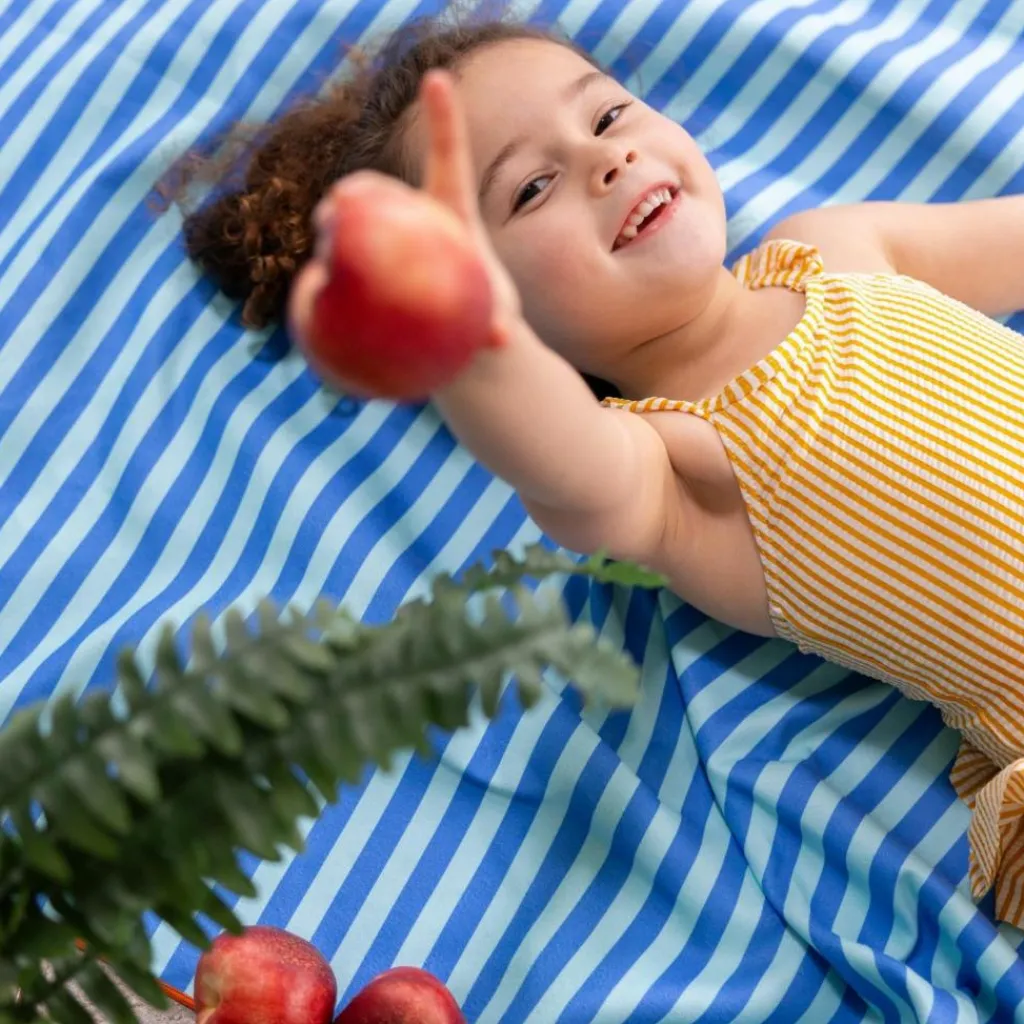 New Serviette de plage 2 en 1 Circuit Bleu (180 x 180 cm) Serviette De Plage